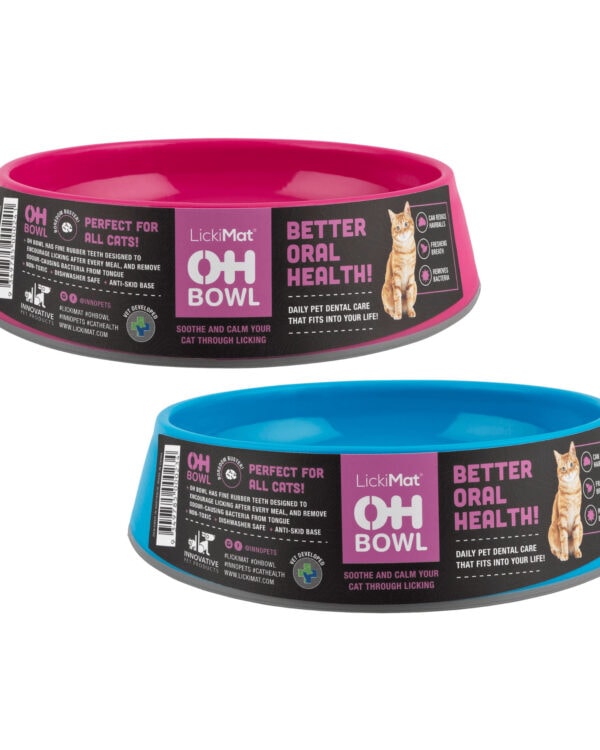 Oh Bowl! Oral Health Cat Bowl