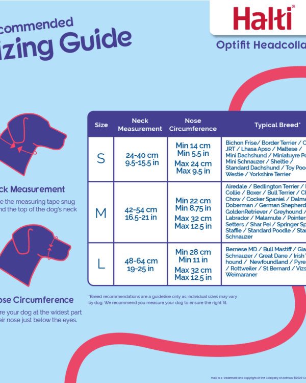 Optifit Training Headcollar Sm/Md/Lg - Image 5