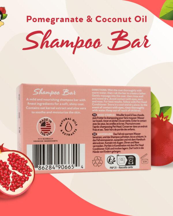 Pomegranate Shampoo Bar 85g - Image 2