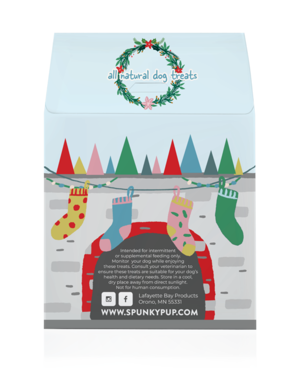 Naughty & Nice Holiday Dog Treats 7oz - Image 2