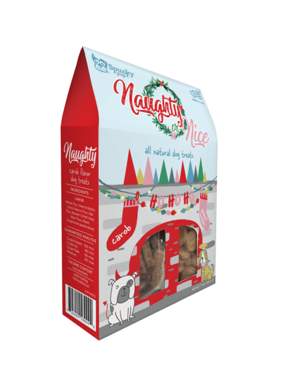 Naughty & Nice Holiday Dog Treats 7oz - Image 7