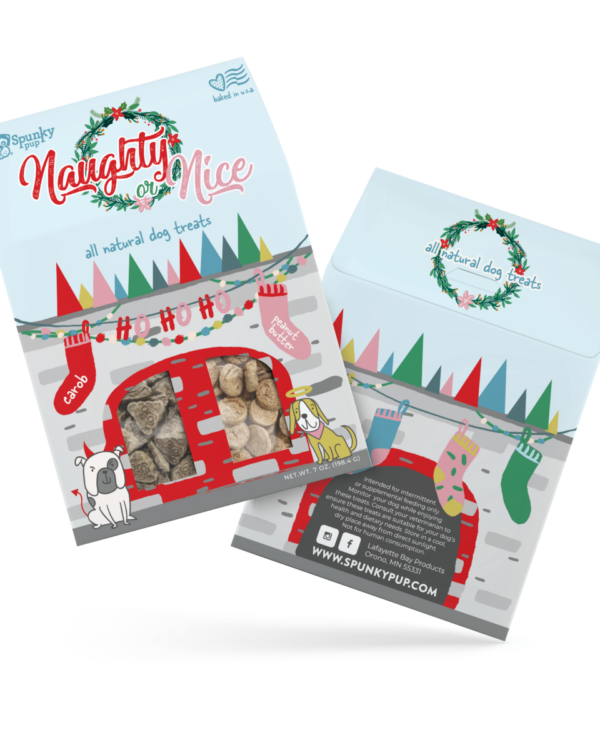 Naughty & Nice Holiday Dog Treats 7oz - Image 8